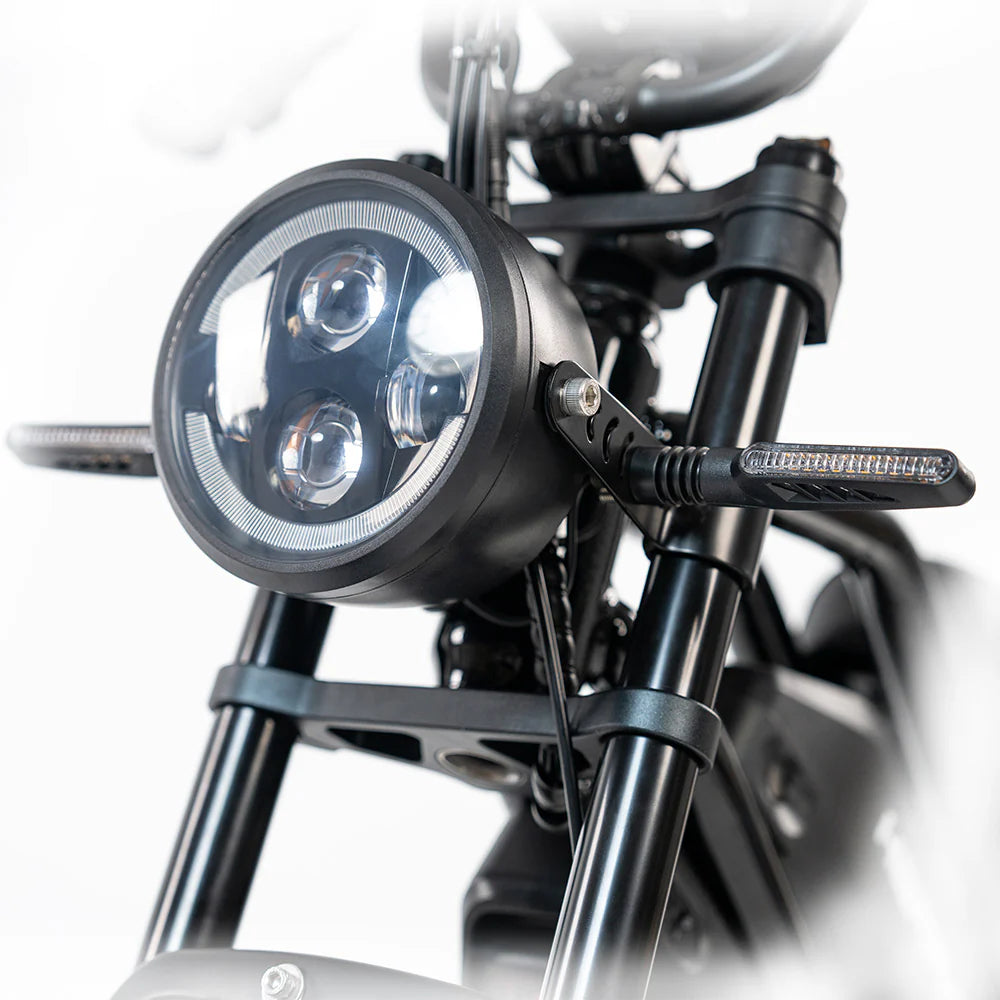 HappyRun G70 Full Suspension, Fat Tire,Two-Seater Fast E-Cargo Bike