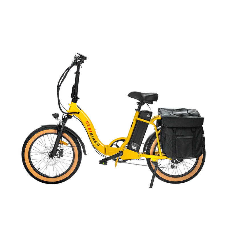 REVI BIKES Rebel.2| Folding Commuter Family Cargo Electric Bike