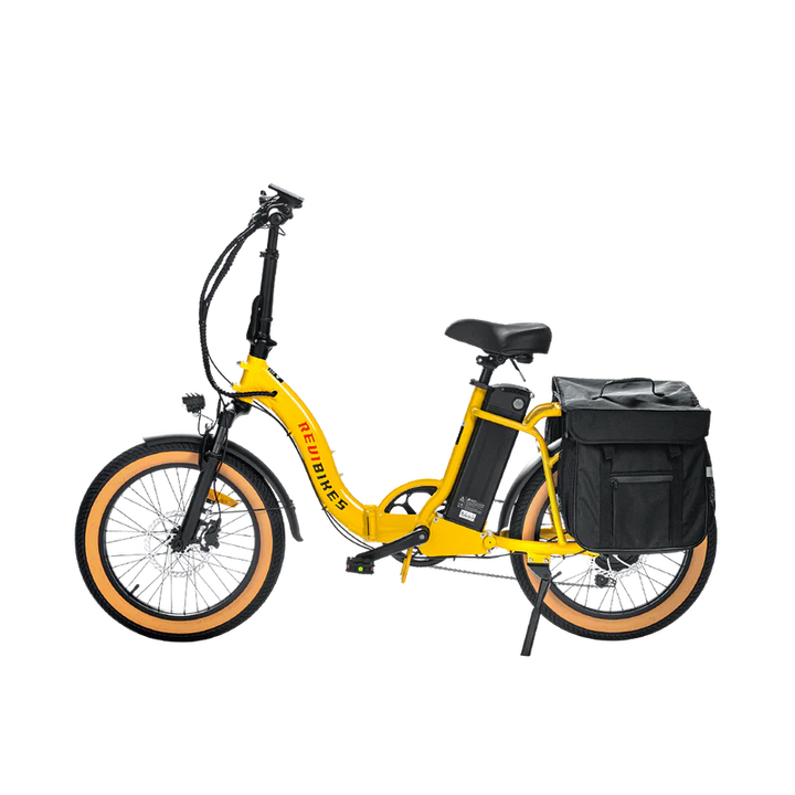 REVI BIKES Rebel.2| Folding Commuter Family Cargo Electric Bike