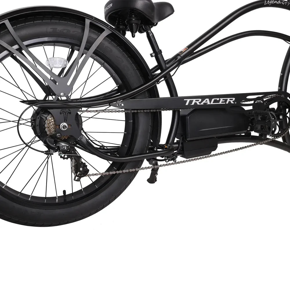 Tracer Legend GT7 1000W Stretch Cruiser Chopper Bike