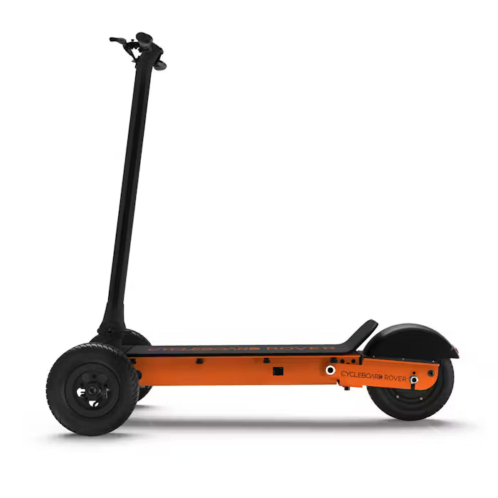 CycleBoard Rover| Lean-to-Steer Electric Scooter | Off-Road 3-Wheeler
