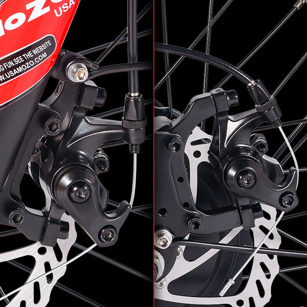 Powerful and Reliable Disc Brakes 