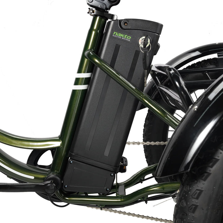 Nakto S03| 500W, 48V 16Ah, 60-Mile Range Electric Fat Tire Trike