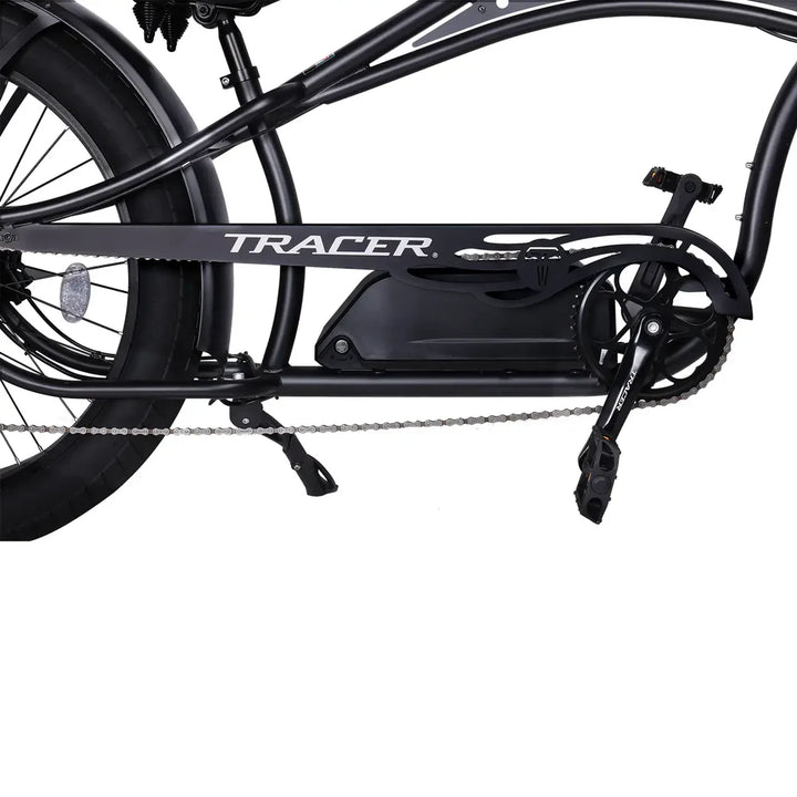 Tracer Chico GT7 750W Fat Tire, Chopper Style Stretch Cruiser Ebike