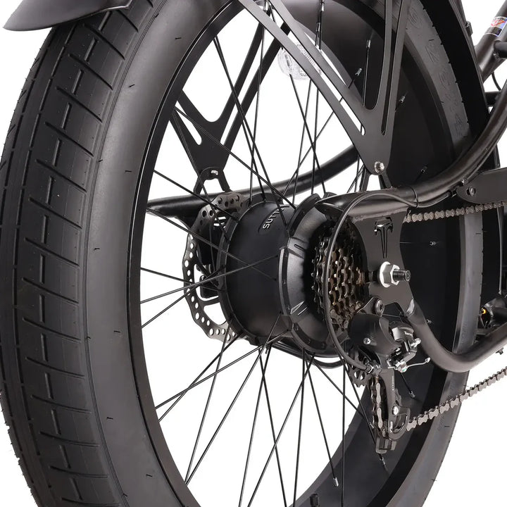 Tracer Legend GT7 1000W Stretch Cruiser Chopper Bike