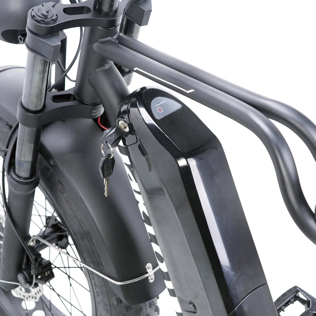Nakto F2 500W/750W Peak, Dual Suspension, 20" Tires Fat Tire E-Bike