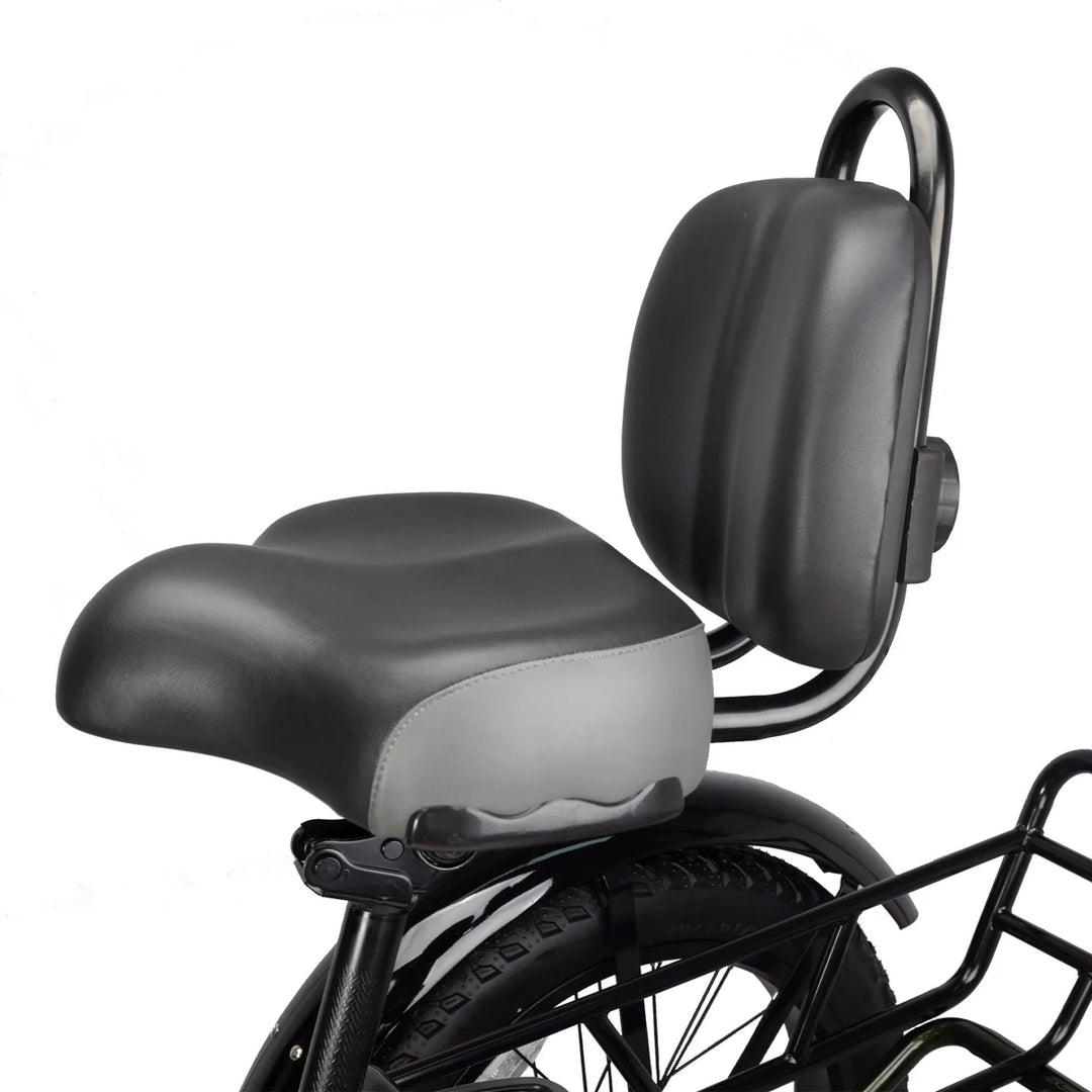 Nakto S03| 500W, 48V 16Ah, 60-Mile Range Electric Fat Tire Trike