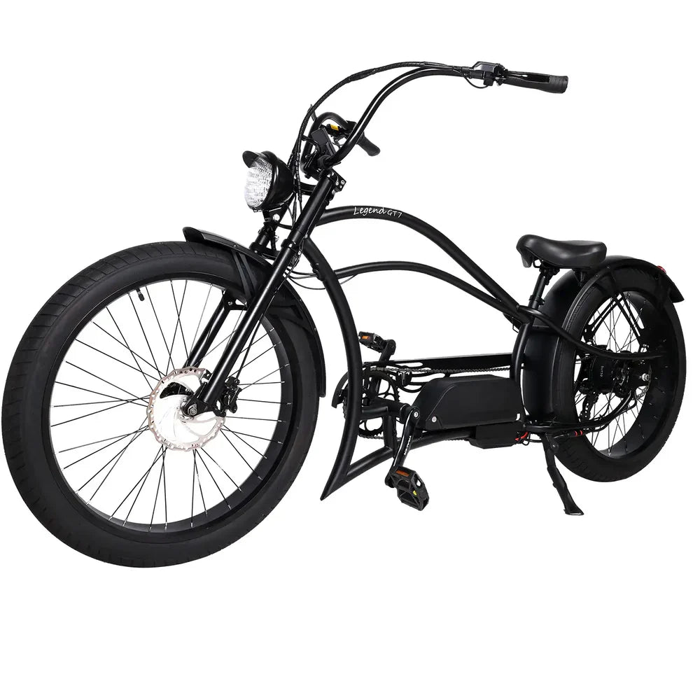 Tracer Legend GT7 1000W Stretch Cruiser Chopper Bike