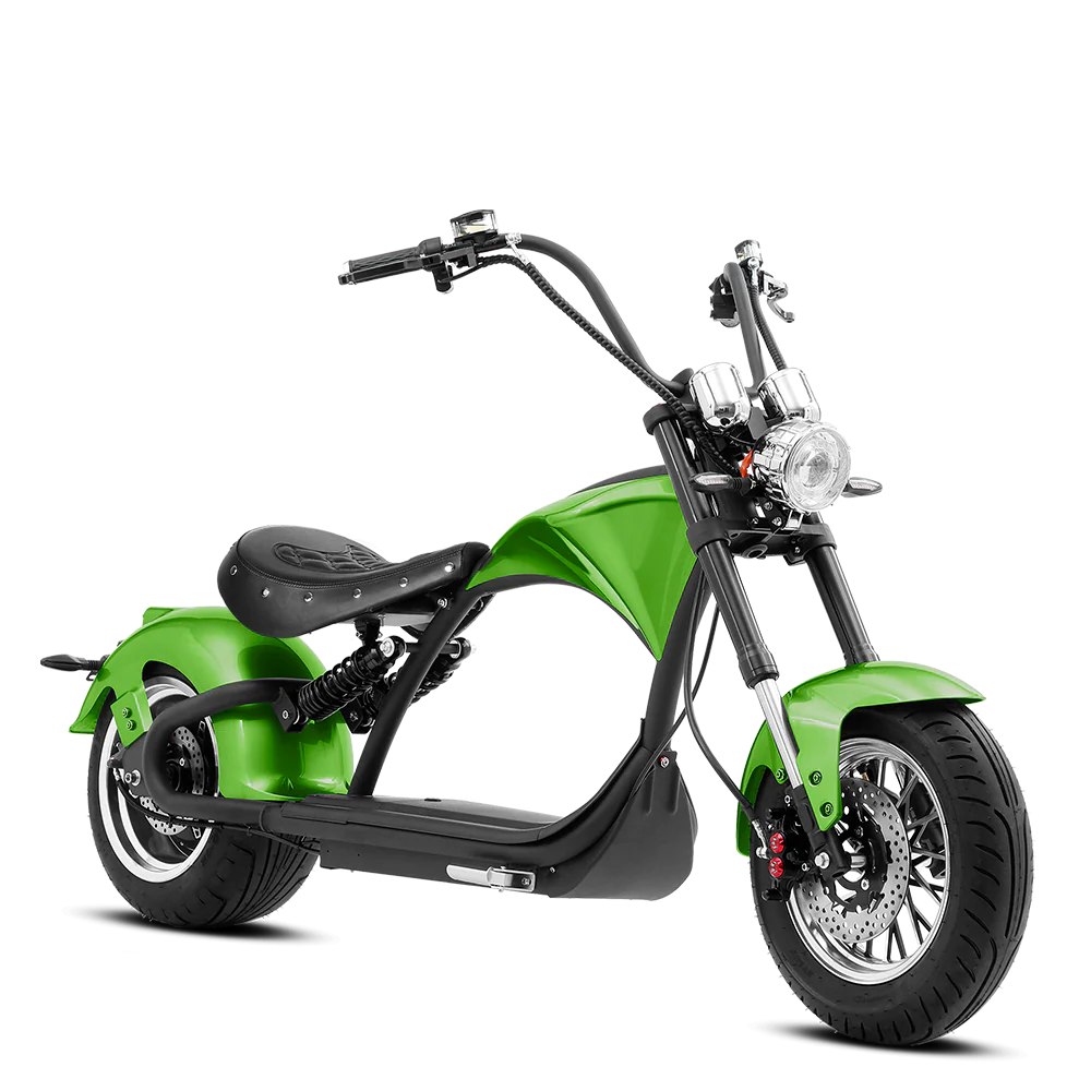 Eahora| Emars M1P Fat Tires,Hydraulic Brakes Moped-Style E-Scooter