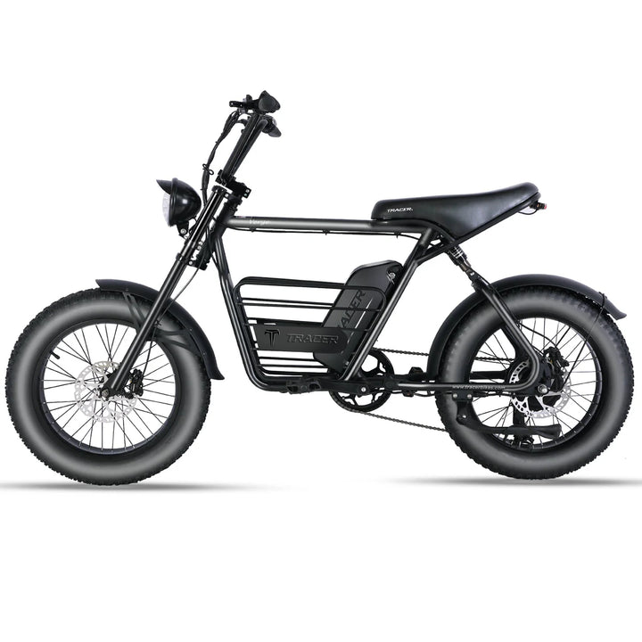 Tracer Verge 800W Fat Tire Electric Motorbike | 20" Wheels, Mini E-Bike