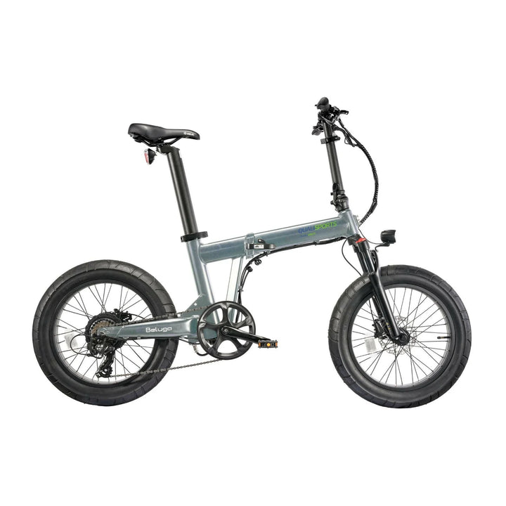 Qualisports BELUGA STD/PLUS| 500W, 48V Folding Fat Tire Electric Bike
