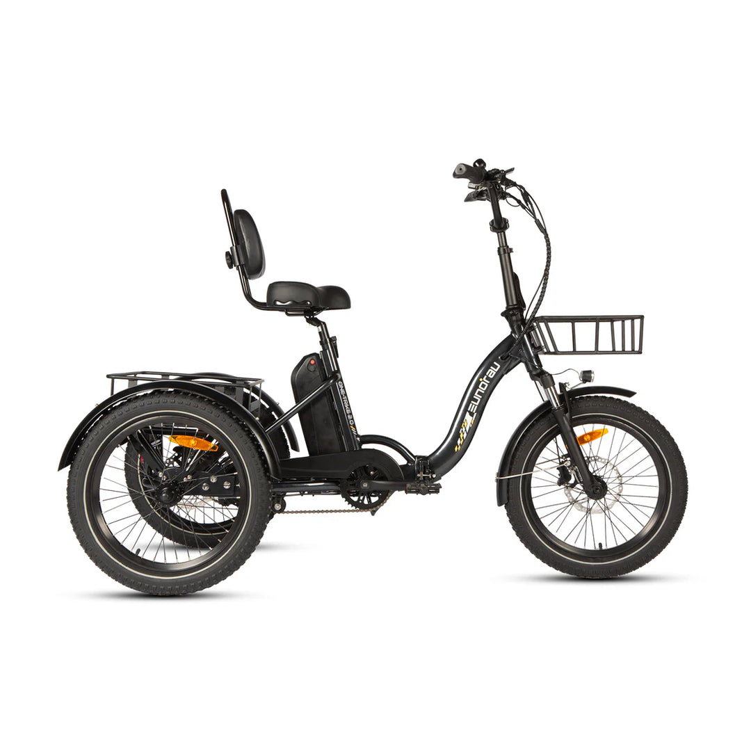 Eunorau| ONE-TRIKE 2.0| 500W, Foldable 50-Mile Range Electric Tricycle