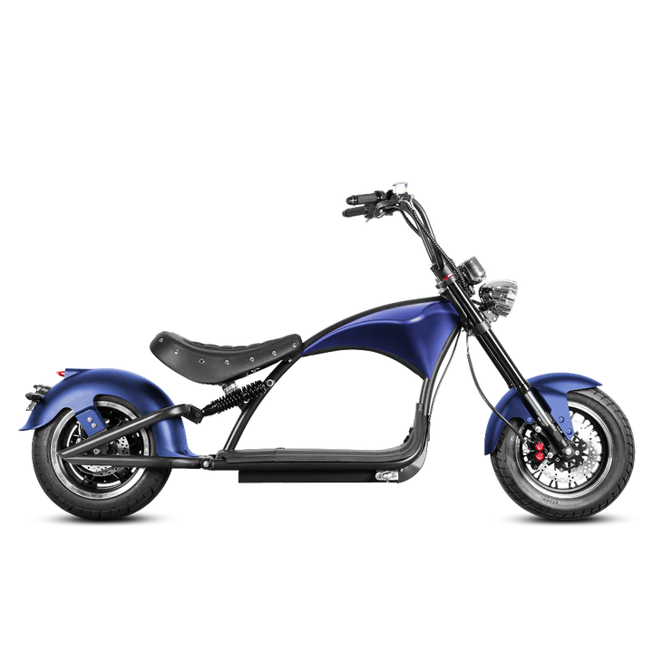 Eahora| Emars M1P Fat Tires,Hydraulic Brakes Moped-Style E-Scooter