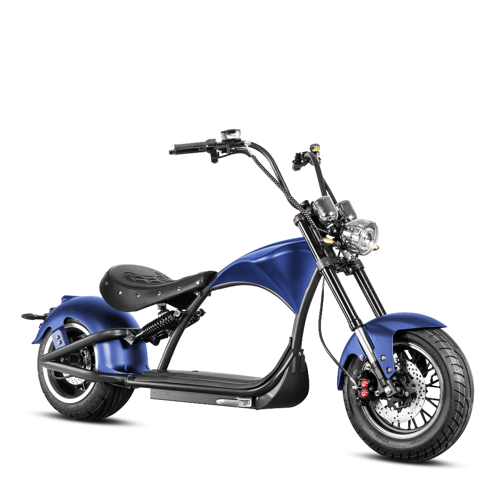 Eahora| Emars M1P Fat Tires,Hydraulic Brakes Moped-Style E-Scooter