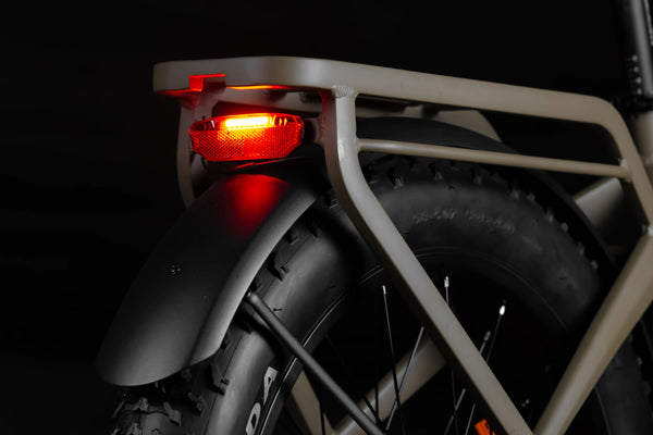 Integrated Rear Rack and Taillight