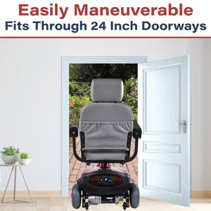 Zip'r Breeze 3-Wheel Heavy Duty Mobility Scooter | 300 lbs Capacity, Long Range