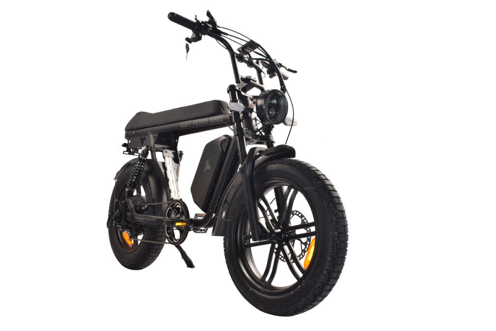 Power Goat V3 Electric Bike 3000W 50MPH Moped Style Fat Tire Ebike