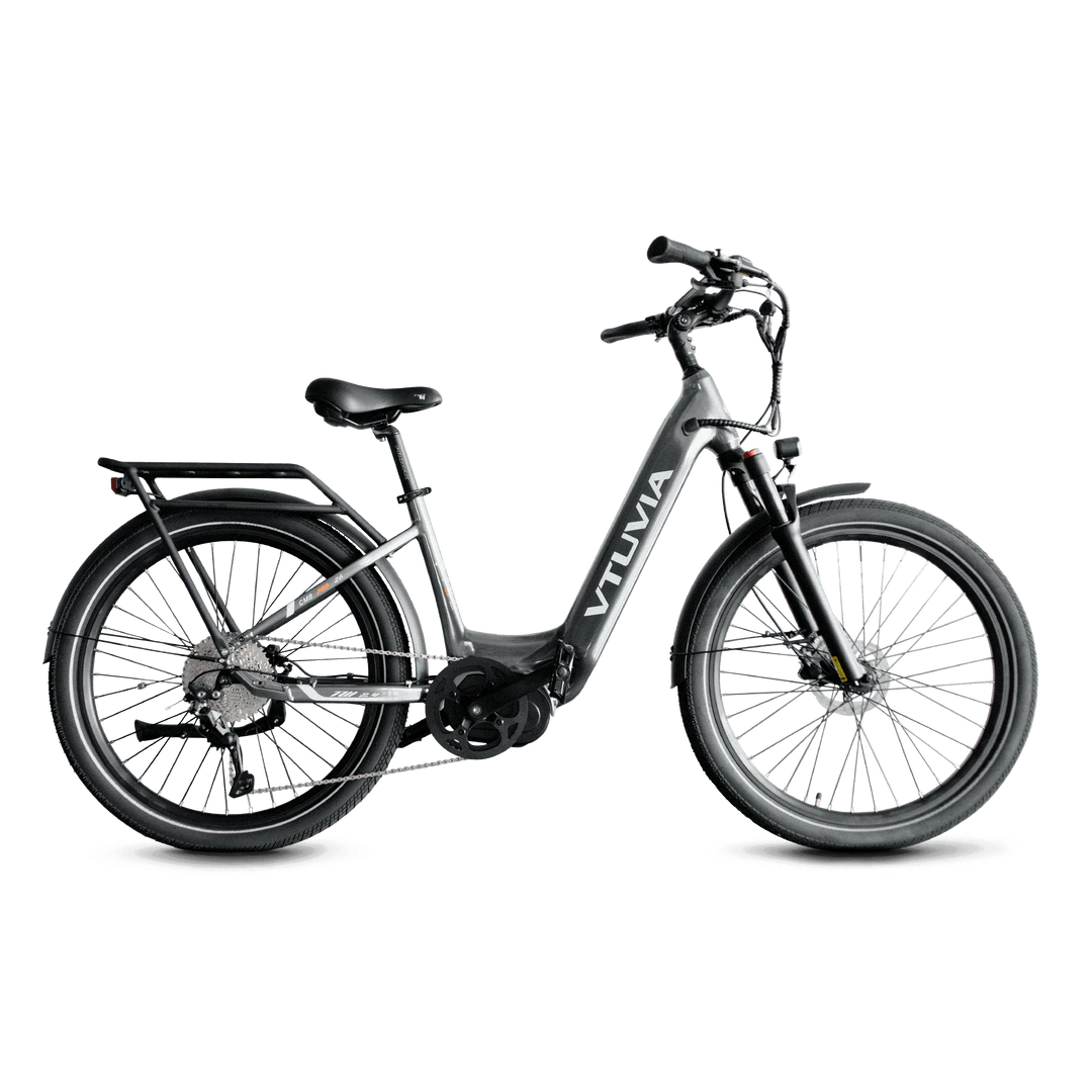 VTUVIA| CMB Mid-Drive Commuter EBike | 80-Mile Range, UL Certified