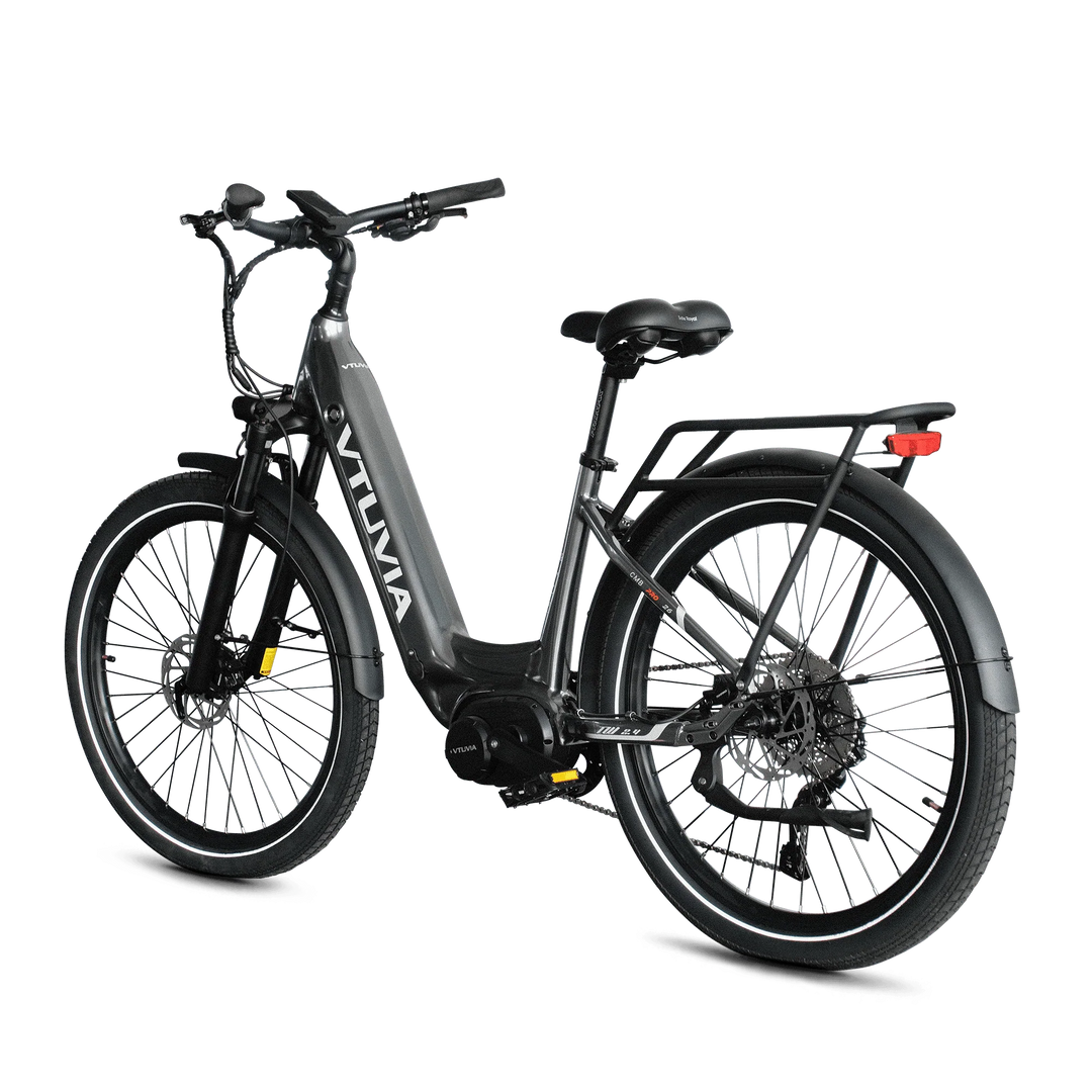 VTUVIA| CMB Mid-Drive Commuter EBike | 80-Mile Range, UL Certified