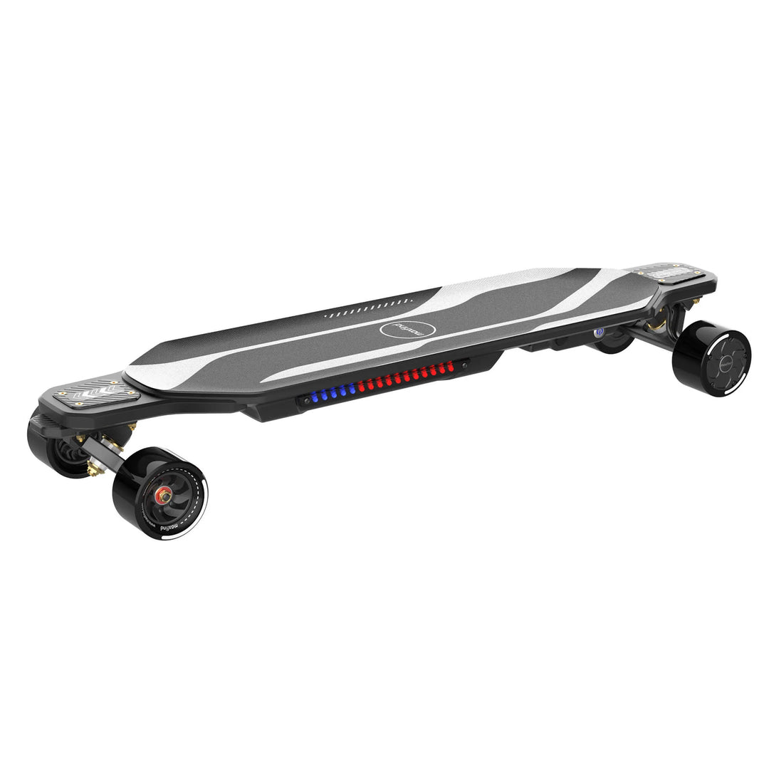 MAXFIND CYBER MAX| High Performance, Flexible Deck, RGB E-Skateboard