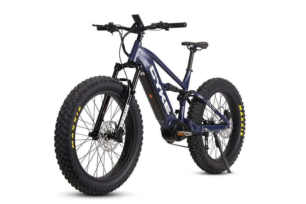 CYKE Falcon X Full Suspension Mountain E-Bike