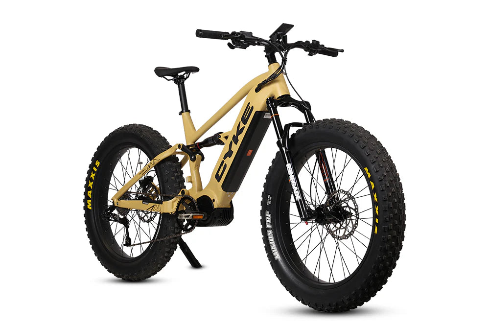 CYKE Falcon X Full Suspension Mountain E-Bike