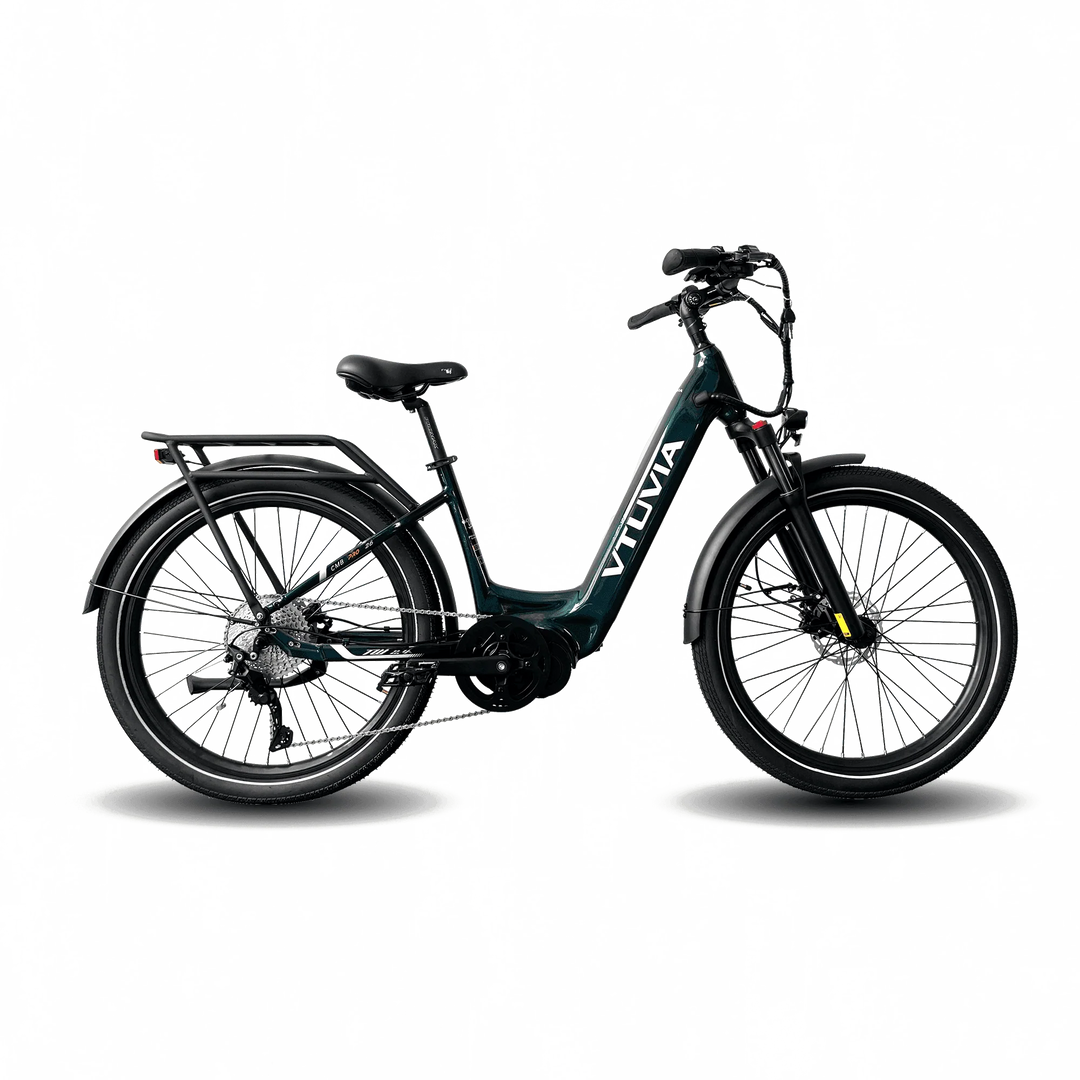 VTUVIA| CMB Mid-Drive Commuter EBike | 80-Mile Range, UL Certified