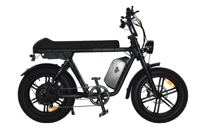 Power Goat V3 Electric Bike 3000W 50MPH Moped Style Fat Tire Ebike