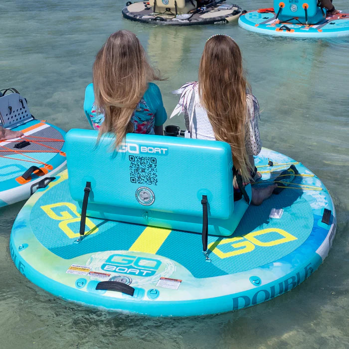 GOBOAT|Double Freedom| 2-Person Portable Electric Floating Boat