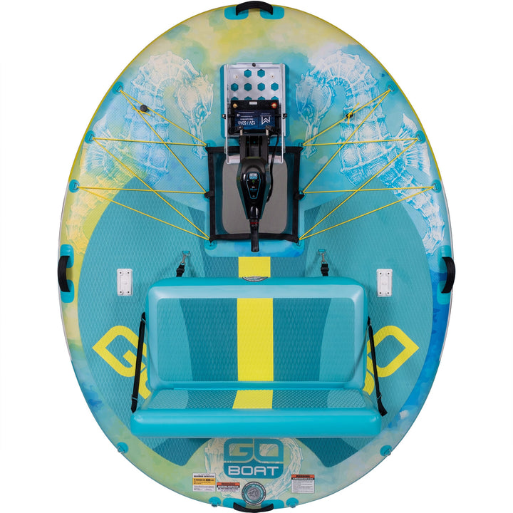 GOBOAT|Double Freedom| 2-Person Portable Electric Floating Boat
