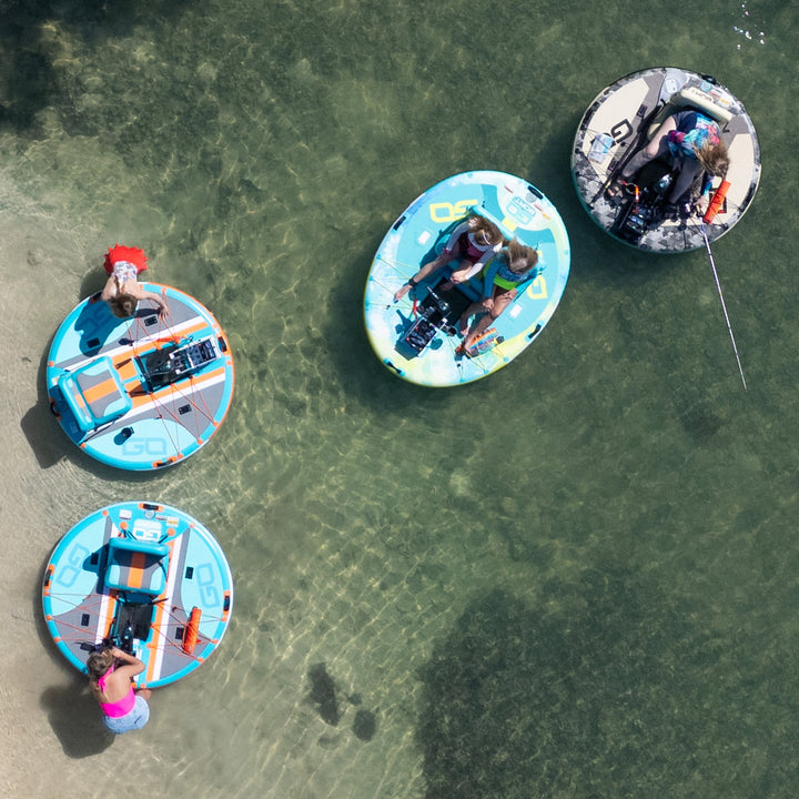 GOBOAT|Double Freedom| 2-Person Portable Electric Floating Boat