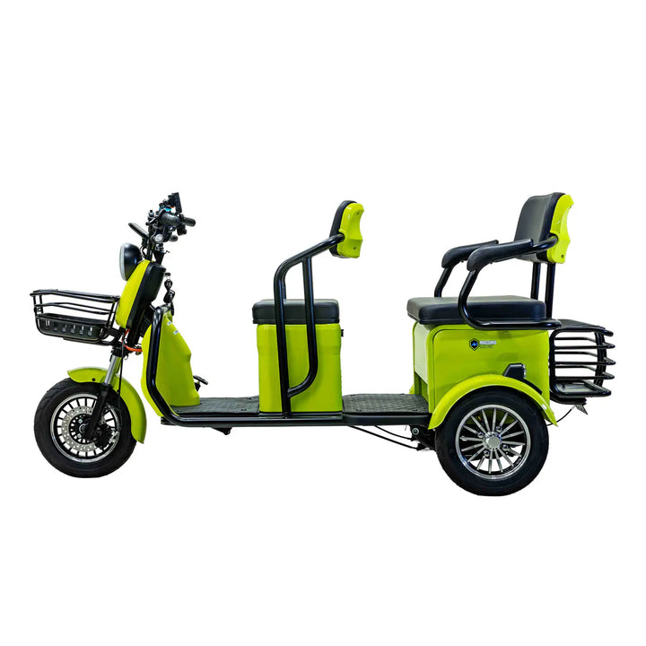 Massimo MGC E-Trike | 3-Wheel Electric Scooter for Commuting & Cargo