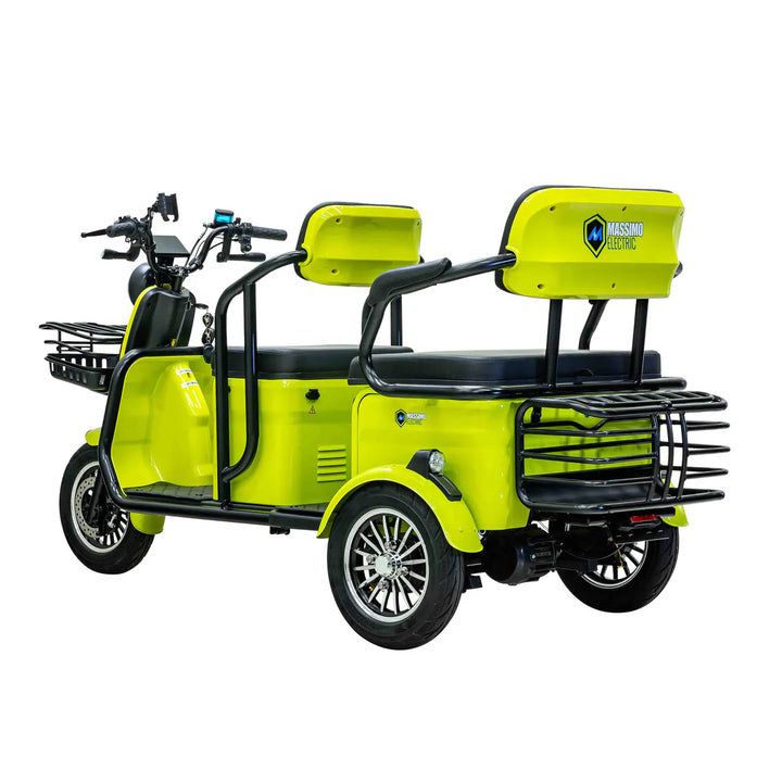 Massimo MGC E-Trike | 3-Wheel Electric Scooter for Commuting & Cargo