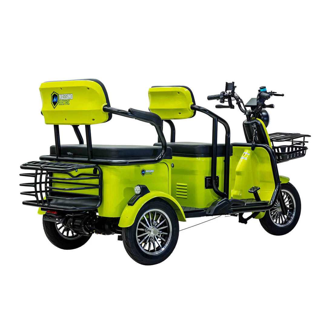Massimo MGC E-Trike | 3-Wheel Electric Scooter for Commuting & Cargo