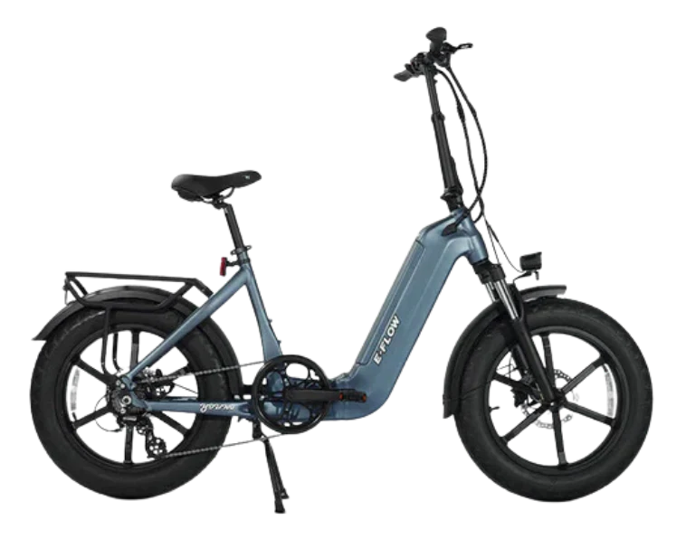 eJOE Young E-FLOW Folding Step-Thru Commuter E-Bike