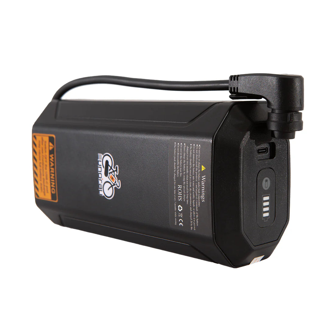 EUNORAU 48V5AH Secondary Ebike Battery with Type-C Port