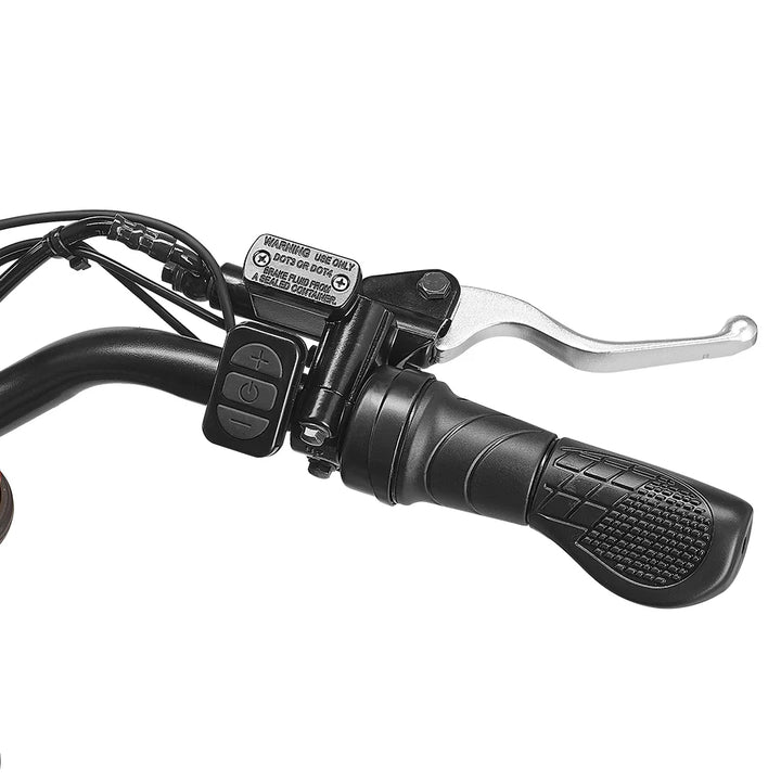 HappyRun F18 Electric Dirt Bike with Mid-Drive for Teens & Adults