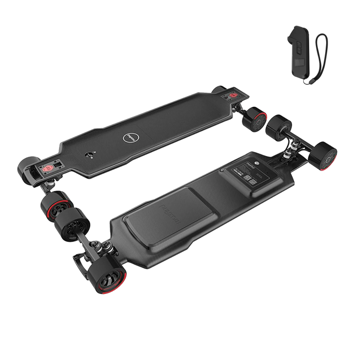 MAXFIND FF PRO| Dual 1000W Hub Motors, 28 MPH, 27 Miles E-Skateboard