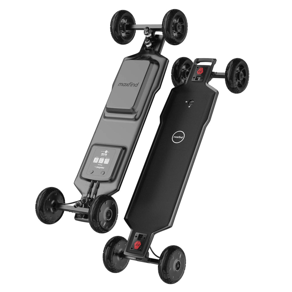 MAXFIND FF AT| 3000W Dual Hub Motors All-Terrain E-Skateboard - EBike Haul
