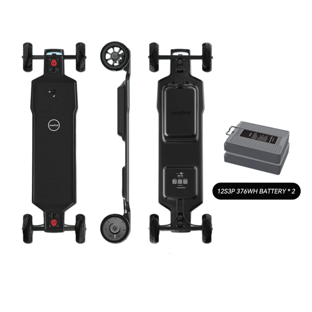 MAXFIND FF AT| 3000W Dual Hub Motors All-Terrain E-Skateboard