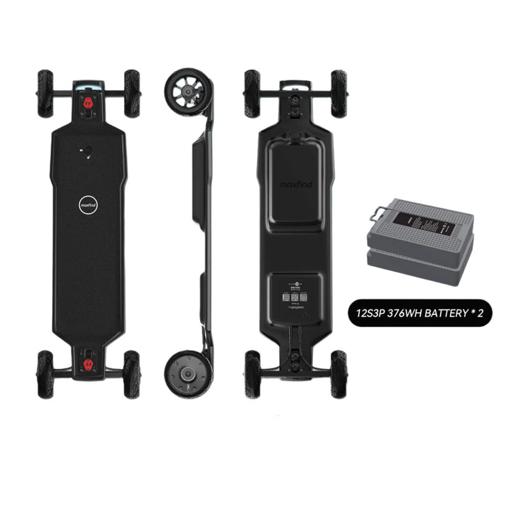 MAXFIND FF AT| 3000W Dual Hub Motors All-Terrain E-Skateboard