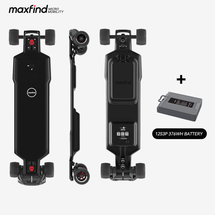 MAXFIND FF BELT| Powerful Belt Drive, Smooth Ride Long Range E-Skateboard