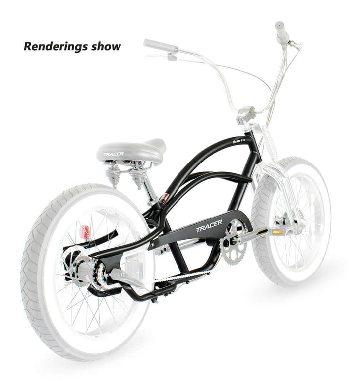 Tracer FM-Master20 20'' x3'' Stretch Cruiser Steel Frame and Chain Guard