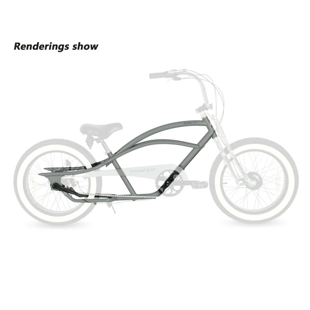 Tracer FM-Master20 20'' x3'' Stretch Cruiser Steel Frame and Chain Guard