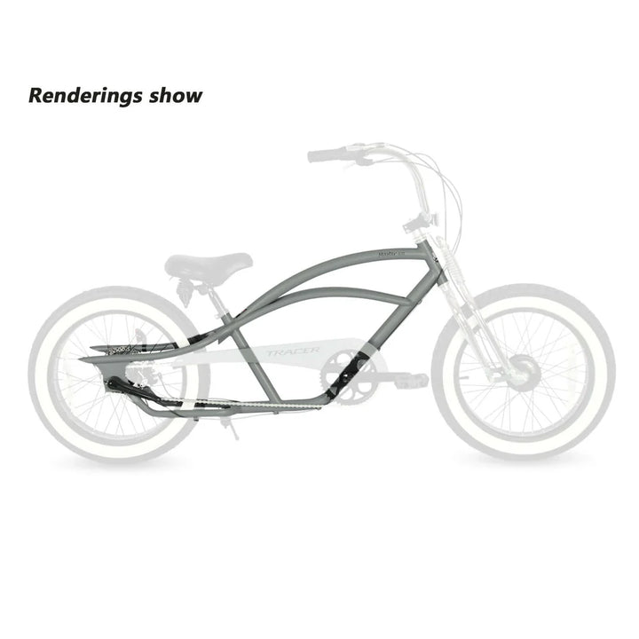 Tracer FM-Master20 20'' x3'' Stretch Cruiser Steel Frame and Chain Guard