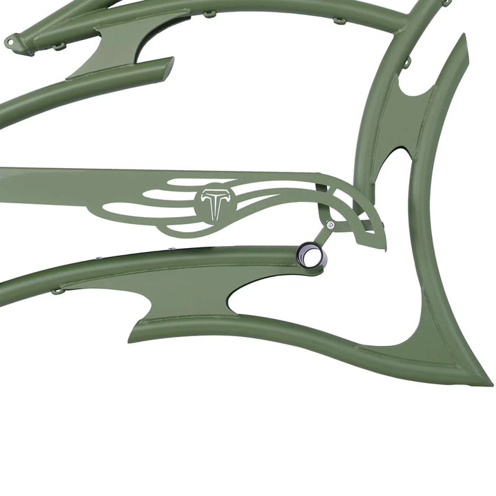 Tracer FM-RAIDER-7 26" Stretch Cruiser Bikes Steel Frame