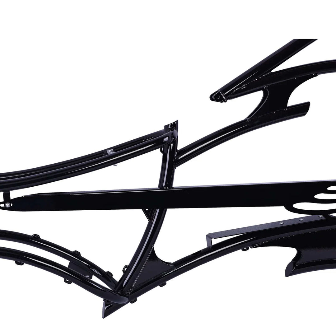 Tracer FM-RAPTOR Ebike Frame 26inch Stretch Chopper for Single Speed/7 Speed