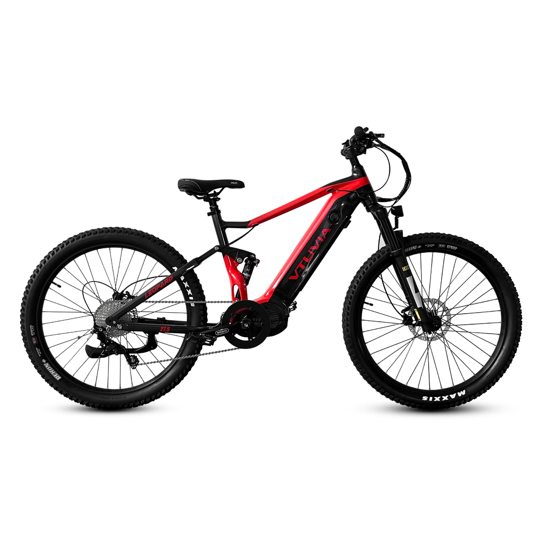 VTUVIA FMB| Full Suspension 1000W Bafang Motor Mid-Drive Electric Mountain Bike