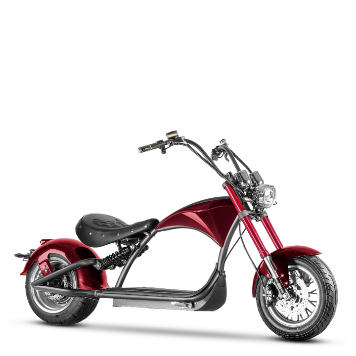 Eahora| Emars M1P Fat Tires,Hydraulic Brakes Moped-Style E-Scooter