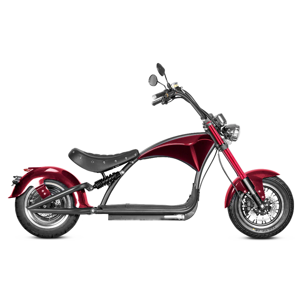 Eahora| Emars M1P Fat Tires,Hydraulic Brakes Moped-Style E-Scooter